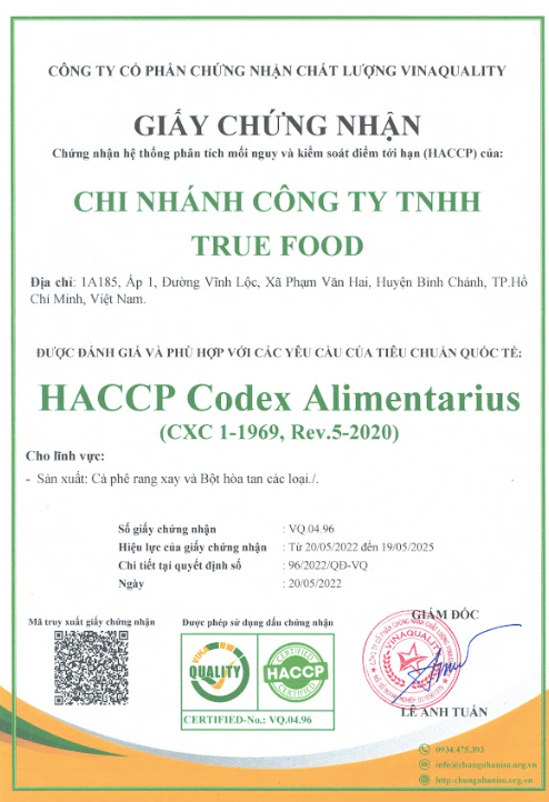 HACCP Codex Alimentarius