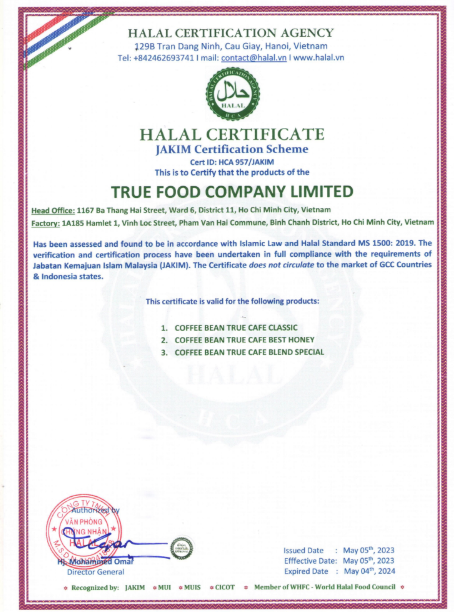 Halal Certificate