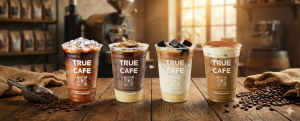 poster đồ uống true cafe