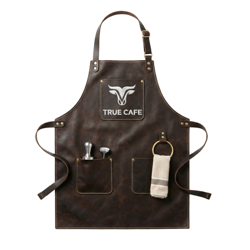 Tạp dề Barista Chuyên Nghiệp da cao cấp