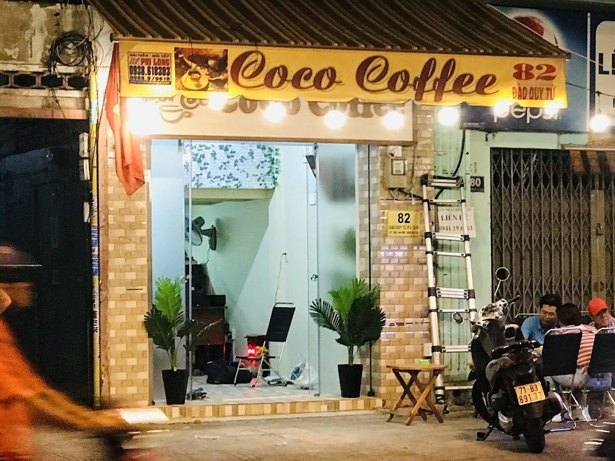 Không gian quán cà phê Coco Outpost tại 15 Hoa Phượng, Phường 2, Quận Phú Nhuận, 4/5 từ 2 đánh giá trên Google Maps