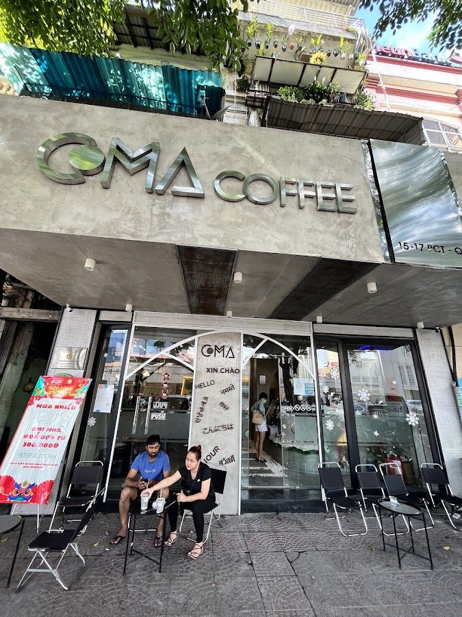 Không gian quán cà phê COMA Coffee tại 15-17 Phan Chu Trinh, Quận 1, 4/5 từ 195 đánh giá trên Google Maps