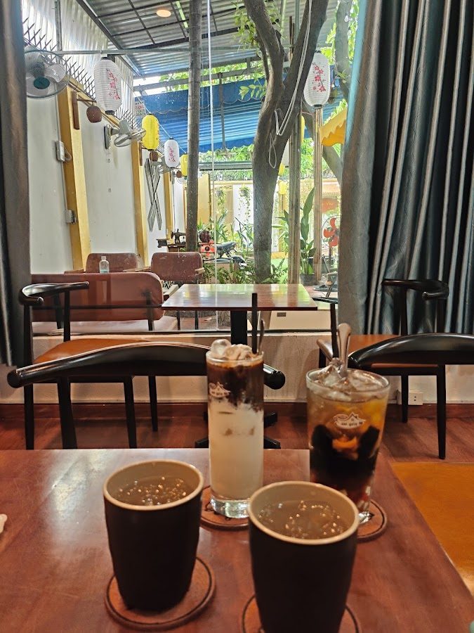 Không gian quán cà phê An Yên Cafe & Tea tại 91/11 Hoà Hưng, Phường 12, Quận 10, 4.5/5 từ 123 đánh giá trên Google Maps