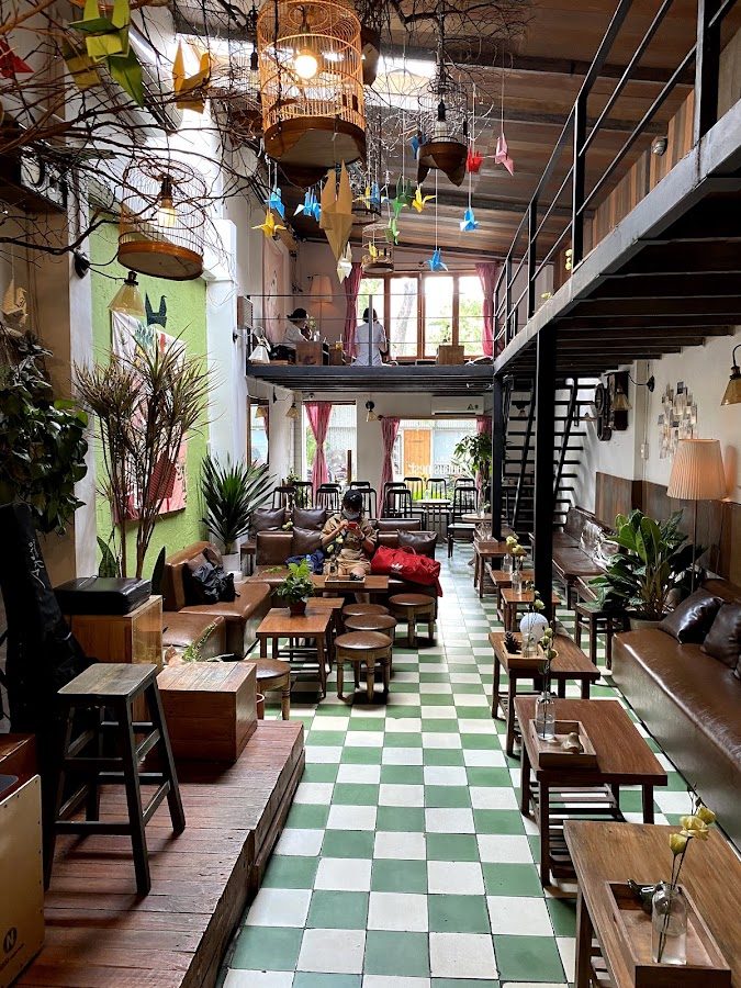 Không gian quán cà phê Cooku's Nest Coffee tại 17 Bis Tú Xương, Phường 7, Quận 3, 4.3/5 từ 783 đánh giá trên Google Maps